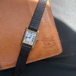 Seiko | Accessories | Womens Seiko Cartier Tank Homage Gold Watch | Poshmark